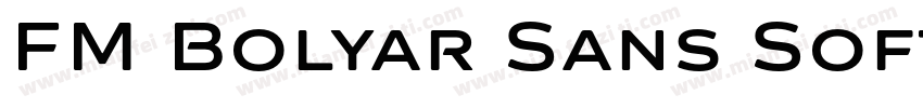 FM Bolyar Sans Soft字体转换